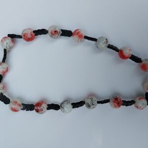 Black Red Splatter Arrow Necklace Bundles Available